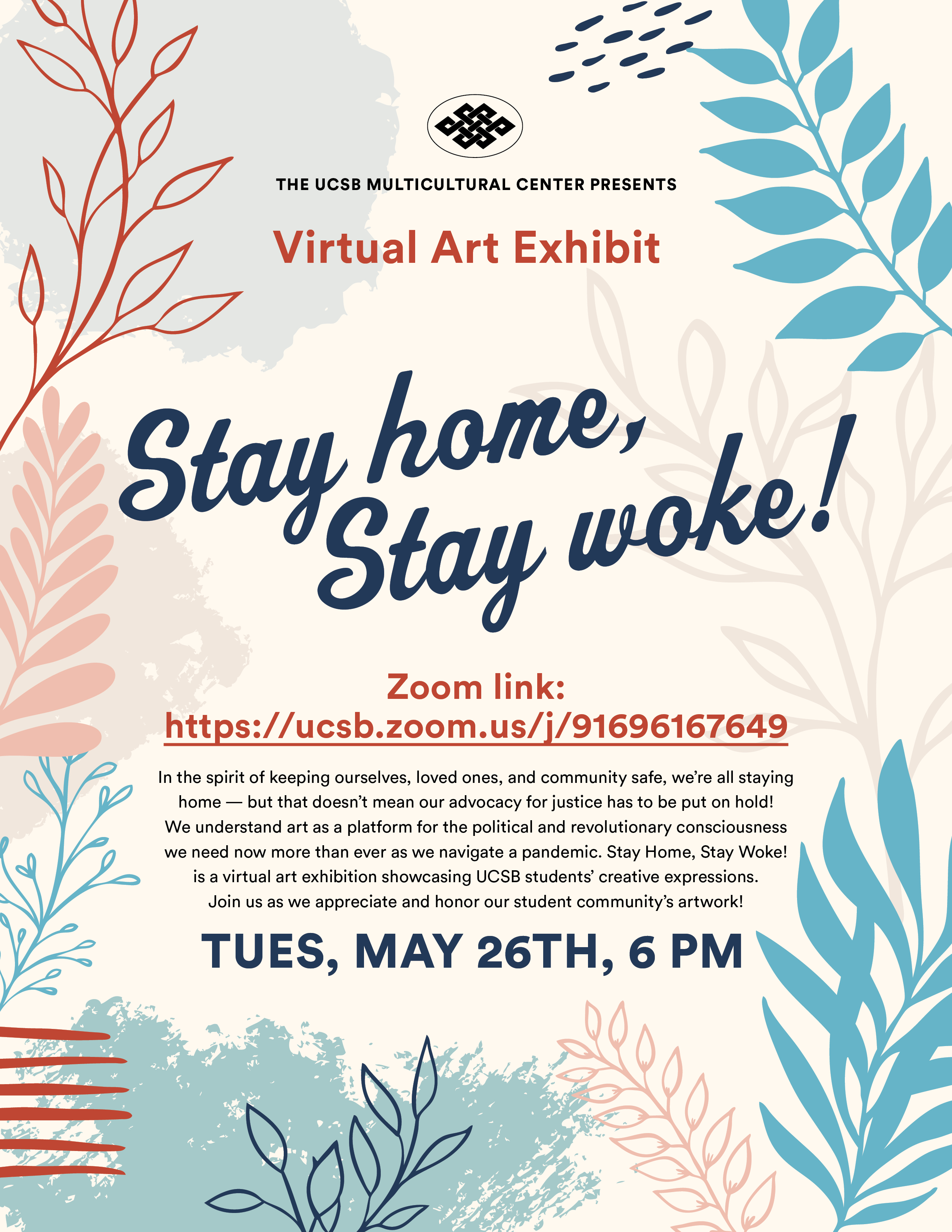 Stay Home, Stay Woke! Virtual Art Exhibition
