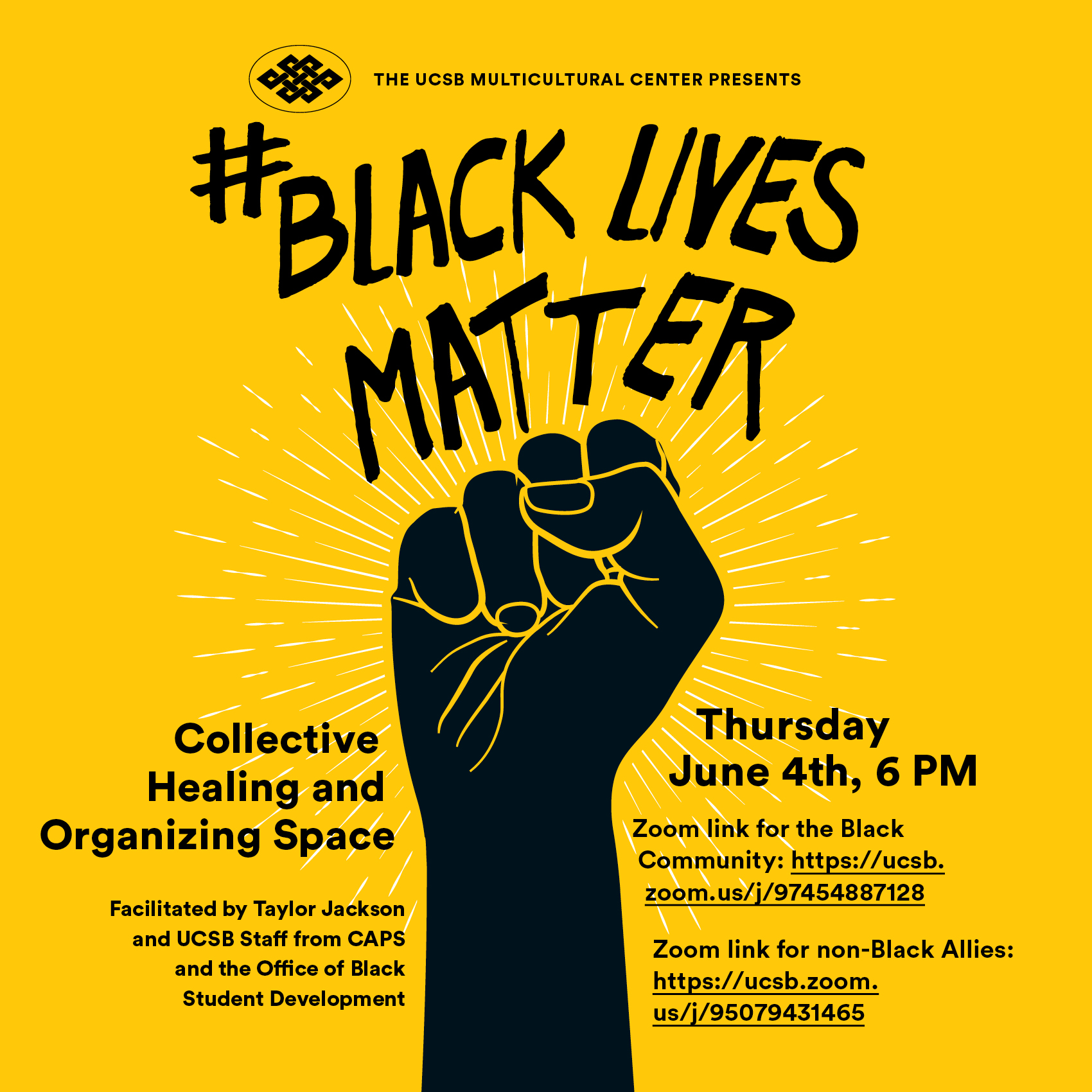 #blacklivesmatter - collective healing and organizing space