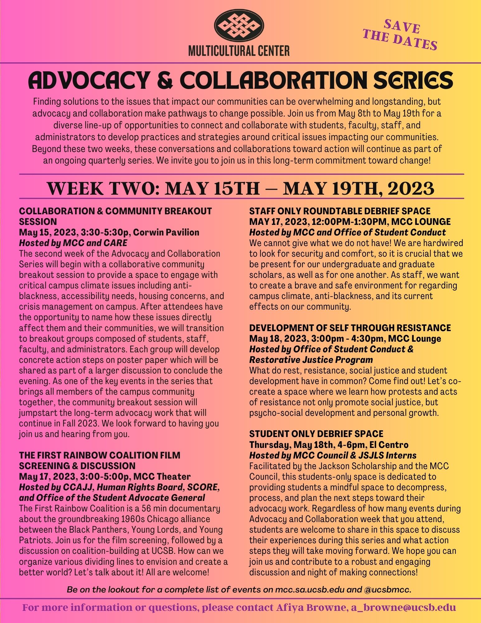 Advocacy and Collaboration