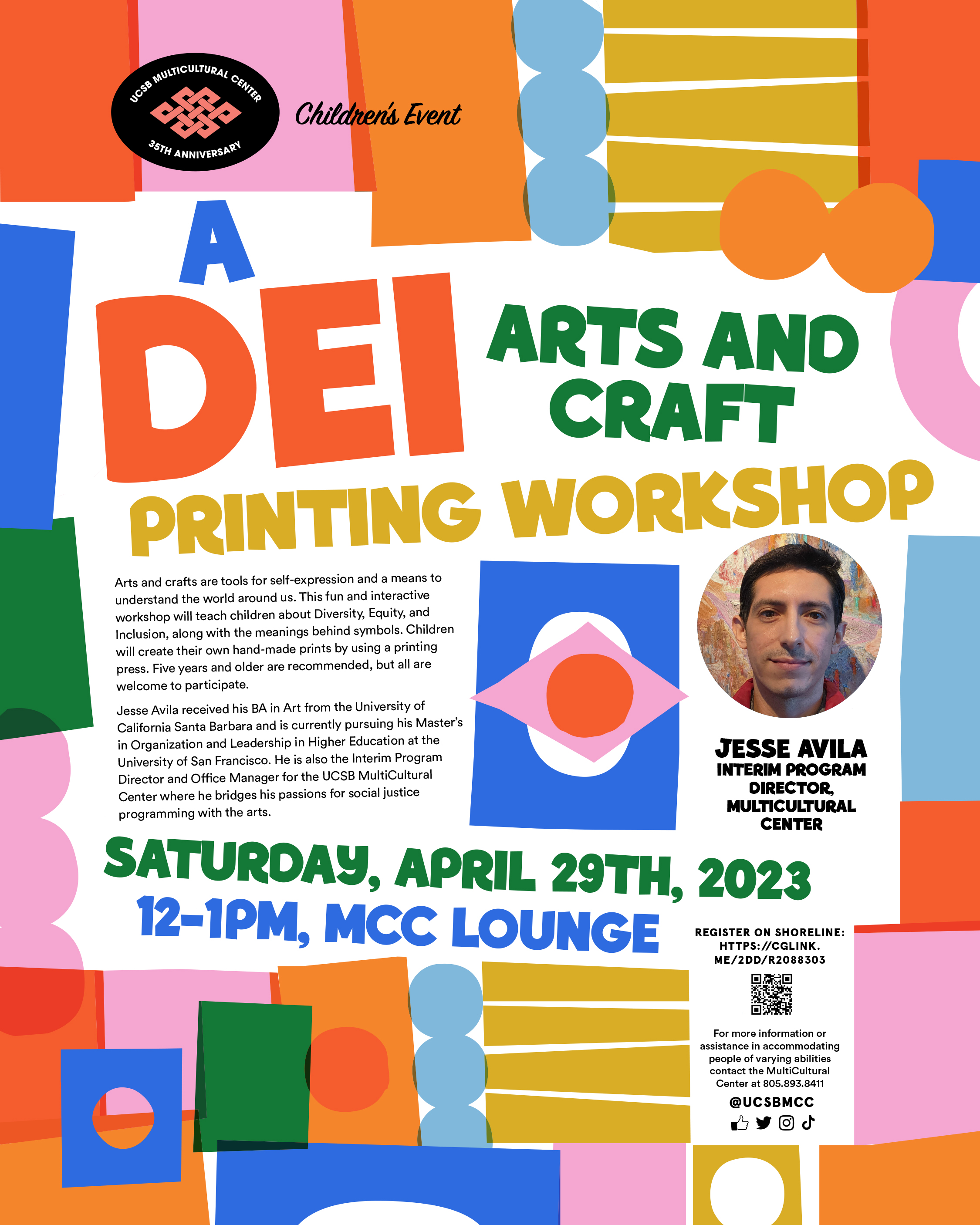 A DEI Arts and Craft Printing Workshop