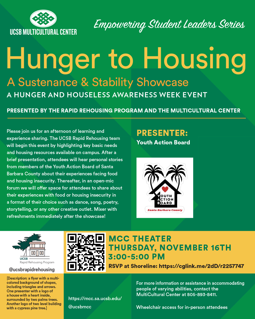 Hunger to Housing