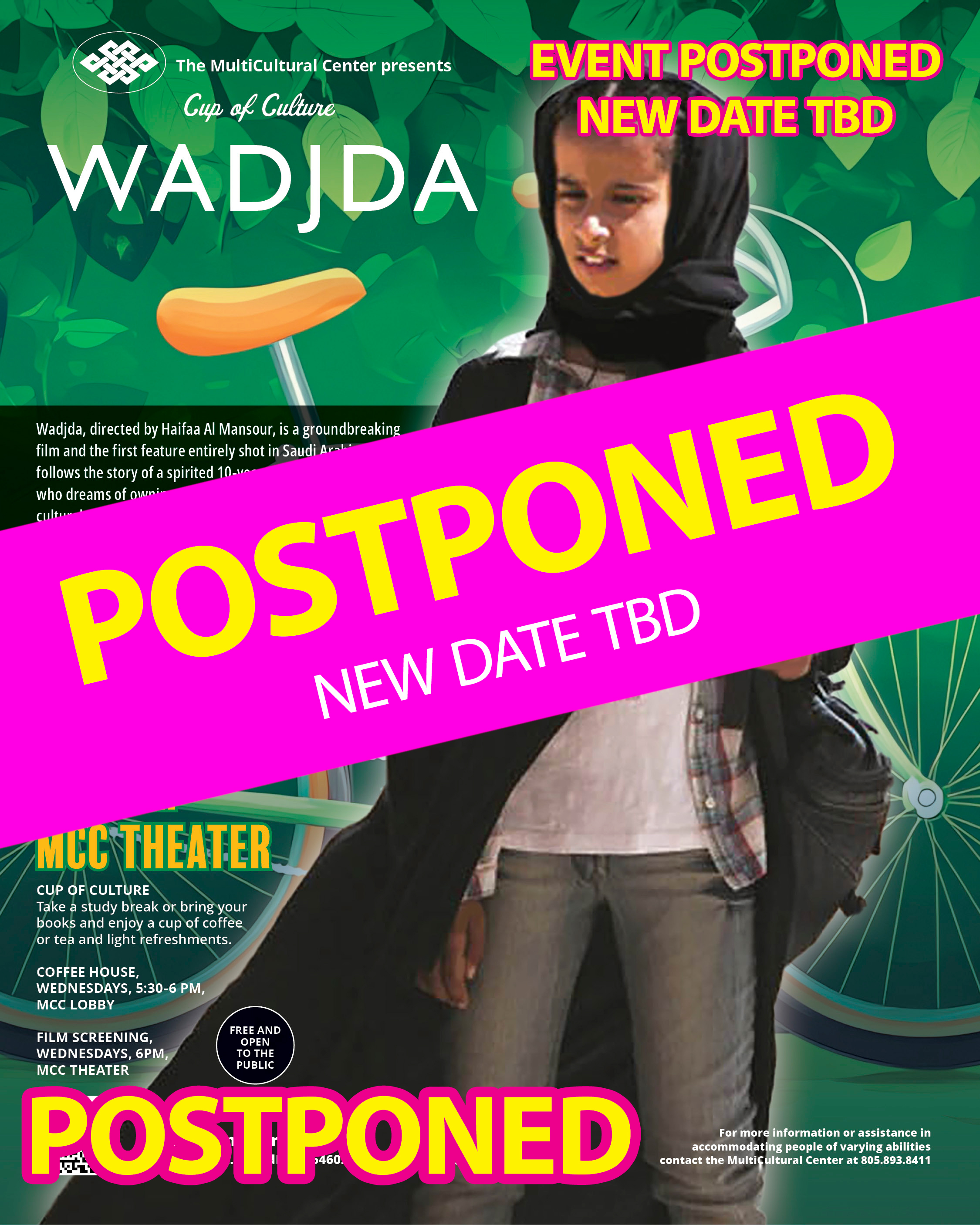 EVENT POSTPONED