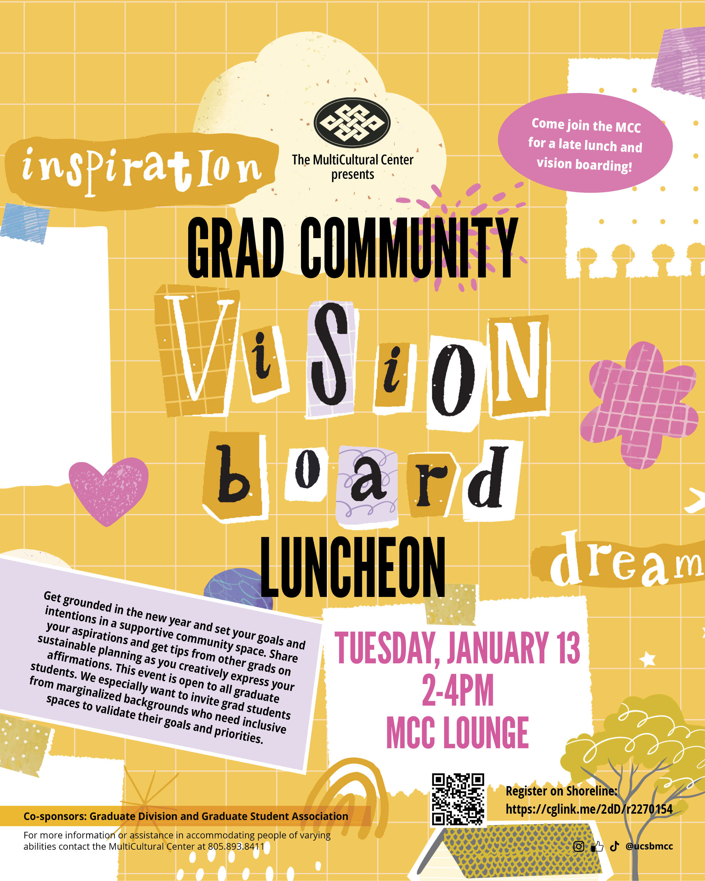 gold with cut out letters and pink coloring