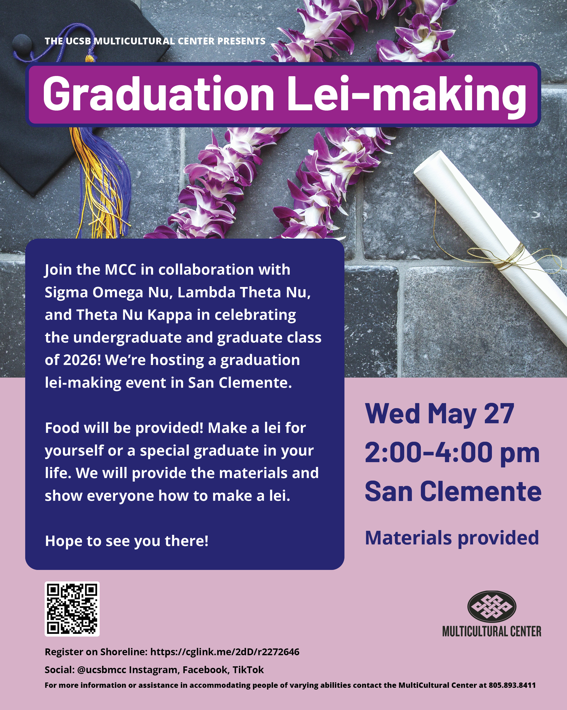 Graduation Lei-making