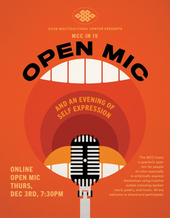 MCC in IV Open Mic and An Evening of Self Expression