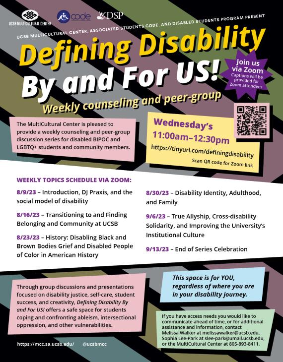 Defining Disability By and For US!