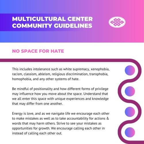 NO SPACE FOR HATE