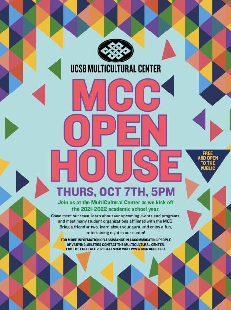 MCC Open House 2021-22